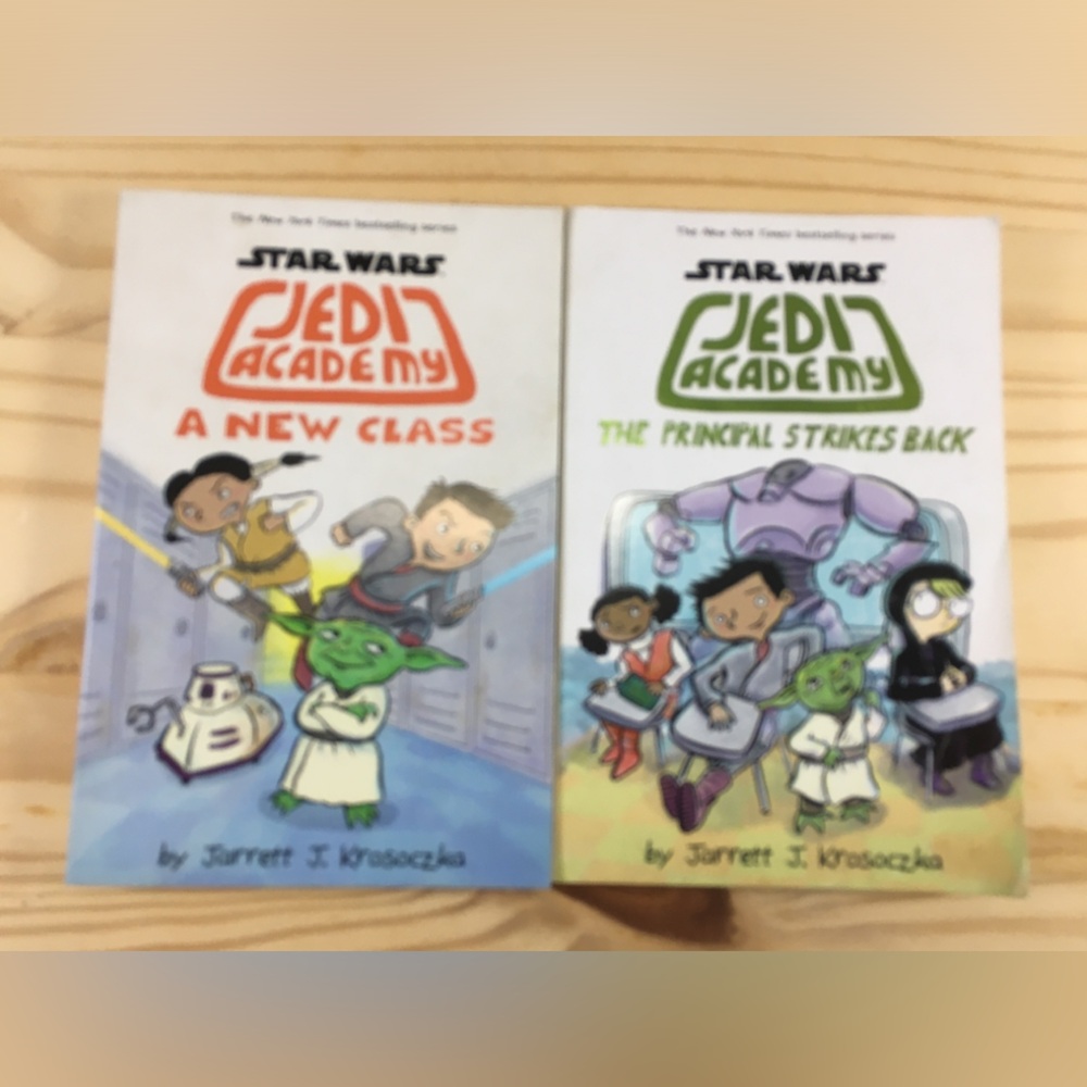 Star Wars Jedi Academy Books: A New Class & The Principal Strikes Back  Children